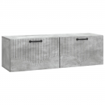 Rippuv TV kapp Betoonhall 98 x 31 x 30 cm Tehispuit