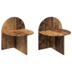 &Ouml;&ouml;kapp 2 pcs Vana puit 40 x 35,5 x 45,5 cm T&ouml;&ouml;deldud puit