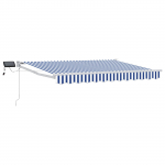 K&auml;sitsi juhitav varikatus koos LED-idega 3 x 2,5 m