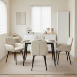S&ouml;&ouml;gitoa Toolid 4 pcs Samet Kreemjas 57 x 50 x 85 cm