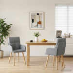 S&ouml;&ouml;gitoa Toolid 2 pcs kangas Helehall 60 x 56 x 96 cm
