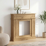 Kamina raam Artisan tamm 102 x 26 x 100 cm Tehispuit