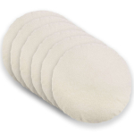 Diivanipadi 6 tk HEERLEN kreemjas &oslash; 50 cm boucl&eacute;