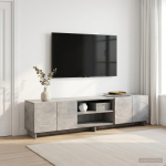 Telerialus 179.5 x 34.5 x 40 cm betoonhall tehispuit