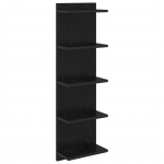 Seinariiul Must tamm 30 x 15 x 100 cm Tehispuit