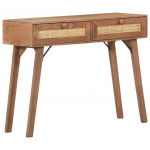 Konsoollaud, 100 x 35 x 76 cm, toekas mangopuit