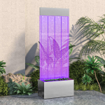 MULLISAMMAS RGB LED-TULEDEGA, ROOSTEVABA TERAS JA AKR&Uuml;&Uuml;L 110 CM