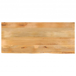 Lauaplaat, naturaalse servaga, 140 x 60 x 2,5 cm, mangopuit