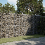 Kaanega gabioonkorv, 350x100x200 cm, tsingitud raud