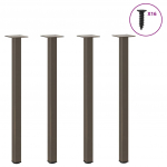 KONSOOLLAUA JALAD 4 TK, NATURAALNE TERAS, 72&ndash;74 CM, TERAS