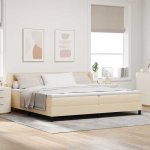 Karbi vedrumadrats madratsiga peaga cream 200 x 200 cm kangas