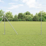 Karjamaa-aed h&otilde;bedane 50 x 1.5 m tsingitud teras