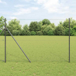 Aed koos postidega hall 1.5 x 10 m pvc kaetud teras