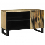 TV &Uuml;ksused Pruun 80 x 33 x 46 cm Tehispuit