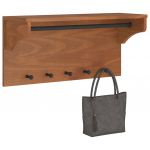 Seinale paigaldatav nagi, sandnes, 87x30x42 cm, m&auml;nnipuit