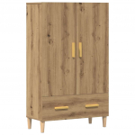 HIGHBOARD ARTISAN OAK 70X31X115 CM ENGINEERED WOOD