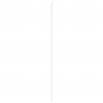 Liuguks koos riistvarakomplektiga valge 93x211 cm massiivne m&auml;nd