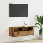TV Seina Kapp Vana puit 80 x 30 x 30 cm Tehispuit