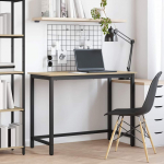 Laud sonoma tamm 80 x 50 x 76,5 cm t&ouml;&ouml;deldud puit ja teras