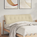 Seljatugi padi cream 160 x 19 x 50 cm kangas