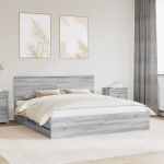 Voodiraam sahtliga peaga hall sonoma 200 x 200 cm inseneripuit