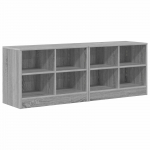 Voodikapp riiuliga 2 pcs Hall Sonoma 66 x 33 x 48 cm Tehispuit