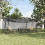 Aia S&auml;&auml;sev&otilde;rk 156 V&otilde;rk Must 3 x 6 x 2,5 m Pol&uuml;ester