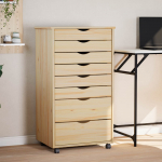 Rullikapp sahtlitega moss selge lakk 53 x 39 x 103 cm m&auml;nnipuit