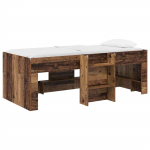Laste k&otilde;rge voodi raam 2 pcs Vana puit 90 x 200 cm Tehispuit