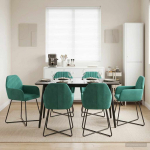 S&ouml;&ouml;gitoa Toolid 6 pcs Samet T&uuml;rkiis 55 x 50 x 84 cm