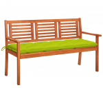 3-kohaline aiapink padjaga, 150 cm, eukal&uuml;ptipuit