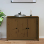 Puhvetkapp, meepruun, 100x35x74cm, t&auml;ism&auml;nnipuit
