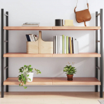 Seinariiul, helepruun, 140 x 50 x (2-4) cm, t&ouml;&ouml;deldud tammepuit
