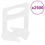 Plaatide tasanduss&uuml;steemi klambrid 2500 tk, 1,5 mm