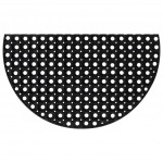 Uksematt, poolring, 45 x 75 cm, kumm