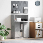 Laud riiuliga betoonhall 71,5 x 31,5 x 106,5 cm tehispuit