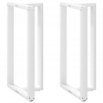 BAARILAUA JALAD T-KUJULISED, 2 TK, VALGED, 60 X 35 X (110-111) CM, TERAS