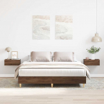 VOODIRAAM ILMA MADRATSITA, PRUUN TAMM, 150 X 200 CM, TEHISPUIT