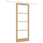 Liuguks riistvarakomplekt 83x211 cm kvaliteetne puit m&auml;nnipuit