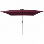 Aedapara bordeaux punane 295 x 295 x 245 cm pol&uuml;ester ja teras