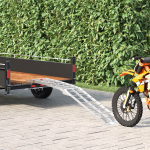 Mootorratta Ramp H&otilde;bedane 180 x 28 x 5 cm Alumiinium