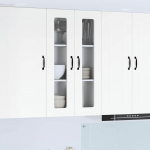 K&ouml;&ouml;gikapp ladustamisega kalmar valge 60 x 31 x 100 cm tehispuit