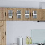 K&ouml;&ouml;gikapp riiuliga 2 tk k&auml;sit&ouml;&ouml;puu 60 x 31 x 40 cm tehispuit