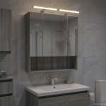 Vannitoa peeglikapp Hall Sonoma 60 x 14.5 x 70 cm Tehispuit