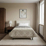 Talve tek Helehall 155 x 220 cm Mikrokiud ja Teddy villa