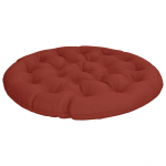 Papasan tooli vaip VIANEN 100% Pol&uuml;ester Punane &Oslash; 100 x 12 cm
