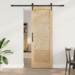 Liuguks orkdal naturaalne ja must 73,5 x 211 cm