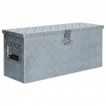 Alumiiniumist kast 76,5 x 26,5 x 33 cm, h&otilde;bedane
