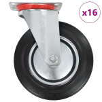 16 tk, p&ouml;&ouml;rlevad rattad 200 mm