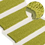 Trepimatid 15 tk 65 x 21 x 4 cm rohelised ristk&uuml;likukujulised servad